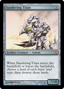 Griselbrand et Sundering Titan déconseillés en Commander Image