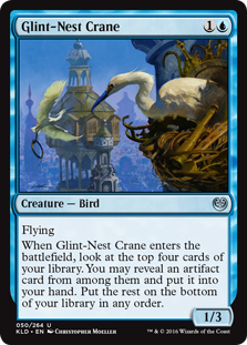 Glint-Nest Crane