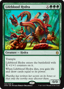 《生命線のハイドラ/Lifeblood Hydra》 [CMA]