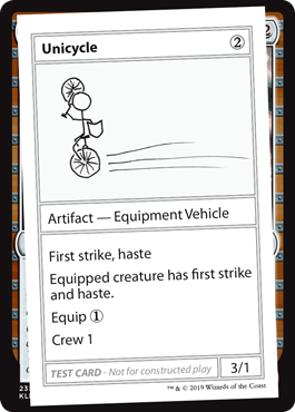 Unicycle (playtest)