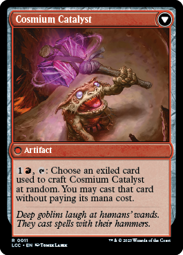 Cosmium Catalyst