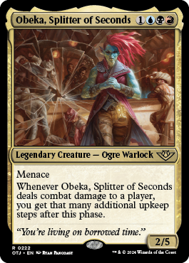 Obeka, Splitter of Seconds