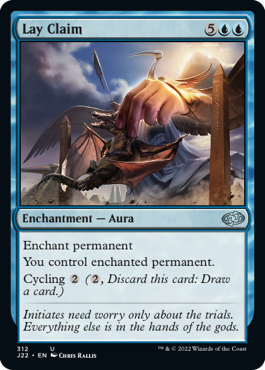 If I cast [[Lay Claim]] on my opponent's [[Cruel Reality]], does my  opponent recieve the negative effects of the enchantment instead of me? :  r/magicTCG