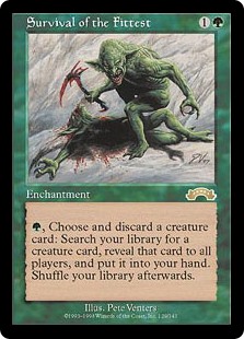 Survival of the Fittest in EDH Commander
