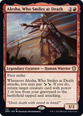 Alesha, Who Smiles at Death Deck Ideas