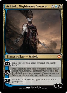 Ashiok, Nightmare Weaver in EDH Commander