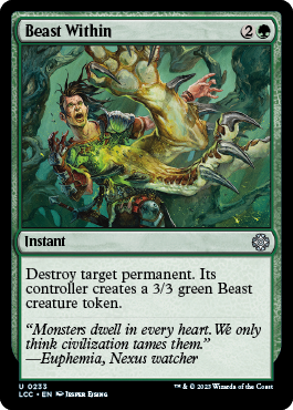 Beast Within Destroy Target Permanent