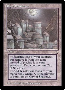 City of Shadows MTG Reserved List