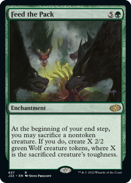 Feed the Pack in EDH Xenagos Deck