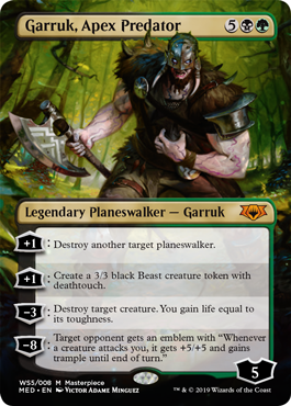 Garruk, Apex Predator in EDH Commander