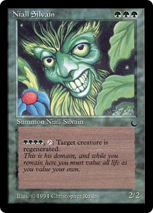 Niall Silvain MTG Reserved List