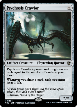 Psychosis Crawler Draw Cards Win Condition