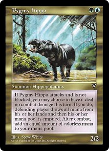 Pygmy Hippo MTG Reserved List