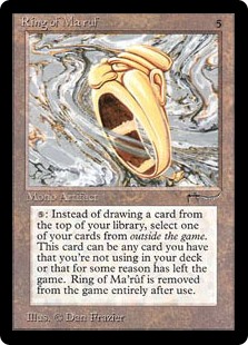 Ring of Ma'rûf MTG Reserved List