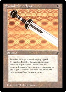 Sword of the Ages MTG Reserved List