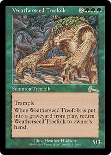 Weatherseed Treefolk MTG Reserved List