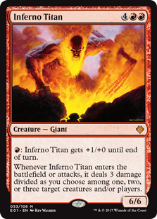 《業火のタイタン/Inferno Titan》 [E01]
