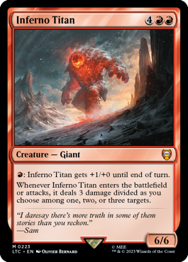 Titan de la fournaise M11  #146 VO Magic ▼▲▼ Inferno Titan 