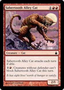Sabertooth Alley Cat