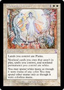 MTG TIME SPIRAL"TIMESHIFTED" Celestial Dawn 