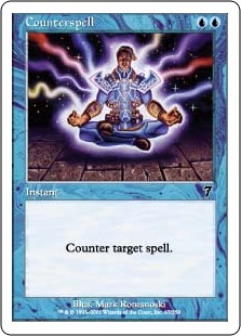 Details about   1x Counterspell 7th Edition HP MTG Magic the Gathering x1 MKE 