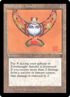 Forethought Amulet (Legends) - Gatherer - Magic: The Gathering