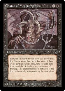 Chains of Mephistopheles (Legends) - Gatherer - Magic: The Gathering