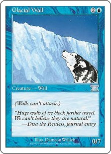 Glacial Wall (Classic Sixth Edition) - Gatherer - Magic: The Gathering