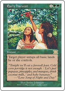 Early Harvest (Classic Sixth Edition) - Gatherer - Magic: The