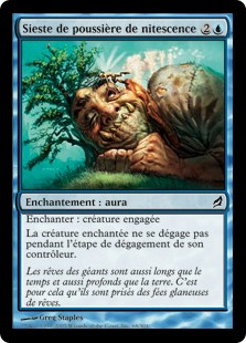 Sieste de poussière de nitescence