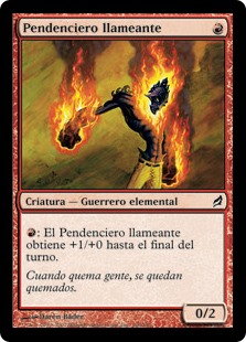 Pendenciero llameante