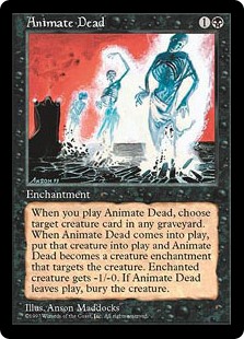 Animate Dead (Masters Edition) - Gatherer - Magic: The Gathering
