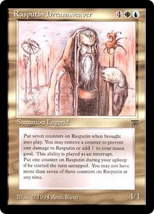 Rasputin Dreamweaver (Legends) - Gatherer - Magic: The Gathering