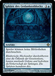 Sphäre des Gedankenblocks