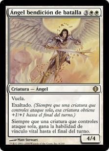 Ángel bendición de batalla