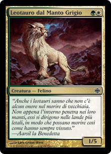 Leotauro dal Manto Grigio