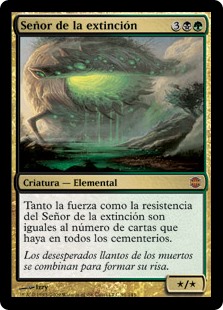 Señor de la extinción