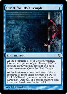 the Gathering Quest for Ulas Temple Magic Worldwake