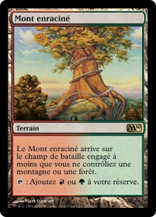 Mont enraciné