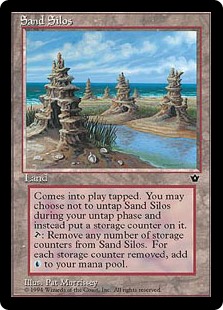 4 Sand Silos ~ Lightly Played Fallen Empires 4x x4 Playset UltimateMTG Magic Lan 