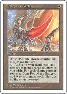 Red Mana Battery