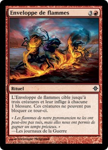 Enveloppe de flammes