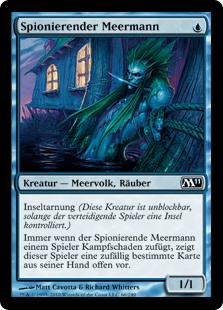 Spionierender Meermann