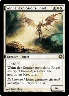 Sonnenexplosions-Engel