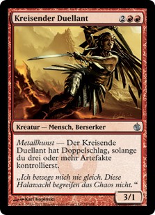 Kreisender Duellant