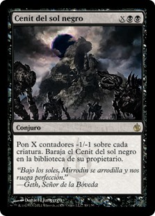 Cenit del sol negro