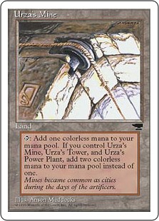 Excellent+ Magic MTG ~ Chronicles Urza's Mine Version 2 