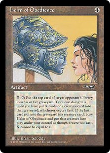 Helm of Obedience (Alliances) - Gatherer - Magic: The Gathering