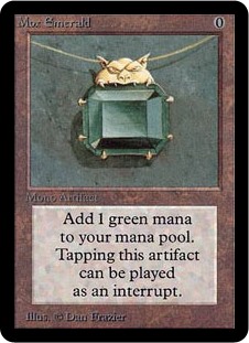 Mox Emerald (Limited Edition Alpha) - Gatherer - Magic: The Gathering