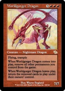 Worldgorger Dragon (Judgment) - Gatherer - Magic: The Gathering